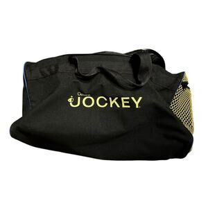 Jockey Duffel Bag VTG (?) Sports Tote Travel Flight Tourist Gym Fitness Exercise